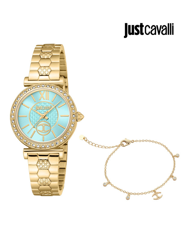 JUST CAVALLI Ladies Watch with Bracelet